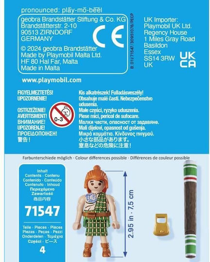 Playmobil Asterix Mac Ολόχ pentru 5-99 ani