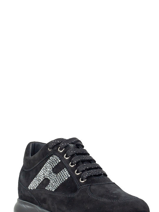 Hogan Interactive H Femei Sneakers NEGRU