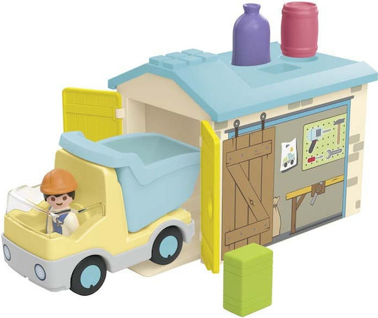 Playmobil Junior Dump Truck with Worker for 1-4 years old