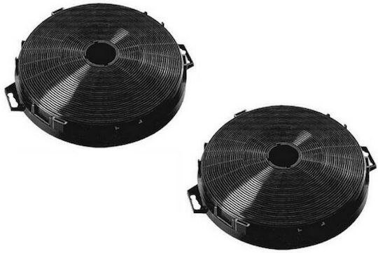 Elica Cfc0140122 Replacement Activated Carbon Filters Vent Hood Compatible with Davoline / Elica 2pcs