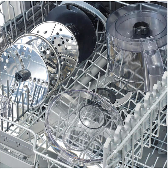 Severin KM 3892 Multifunctional Food Processor 1200W with Pot 1.5lt and Jug Blender Silver
