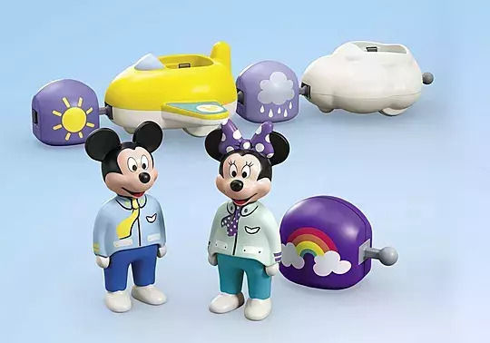 Playmobil Junior Mickey and Minnie Mouse train for 1-4 years old