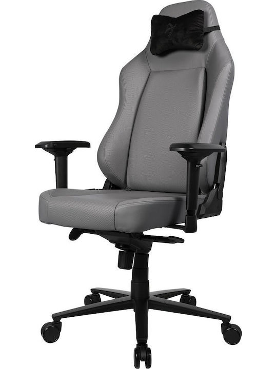 Arozzi Primo Full Premium Leather Δερμάτινη Καρέκλα Gaming με Ρυθμιζόμενα Μπράτσα Anthracite