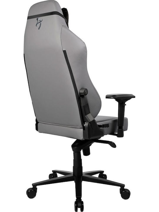 Arozzi Primo Full Premium Leather Δερμάτινη Καρέκλα Gaming με Ρυθμιζόμενα Μπράτσα Anthracite