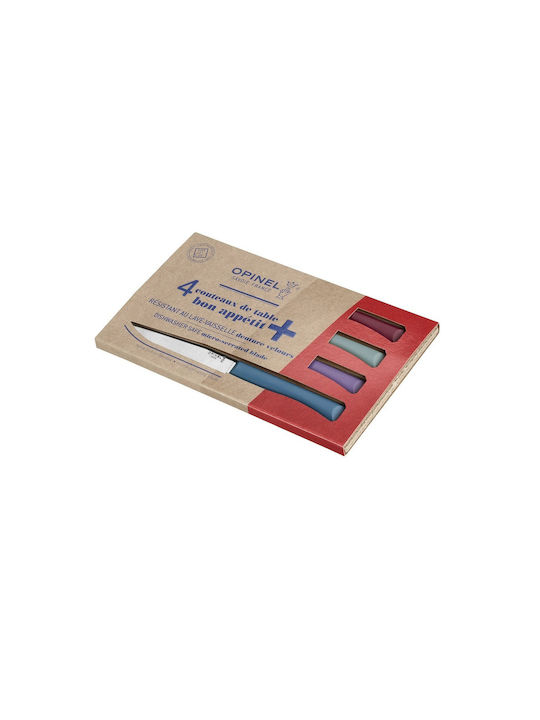 Opinel N° 125 Bon Appetit Knives Food from Stainless Steel 4pcs