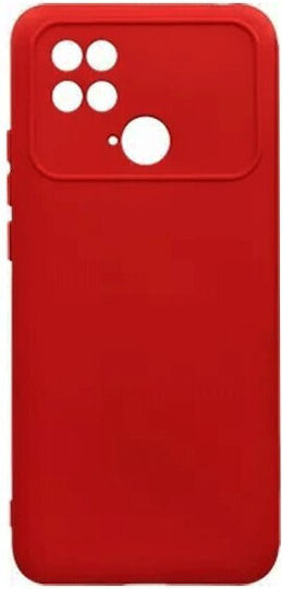 Soft Back Cover Σιλικόνης Κόκκινο (Poco C40)
