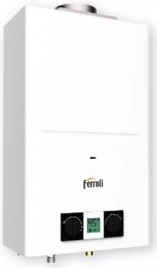 Ferroli Pegaso Eco 11 Wall Mounted Electric Single-Phase Instant Water Heater for Bathroom 18.9kW