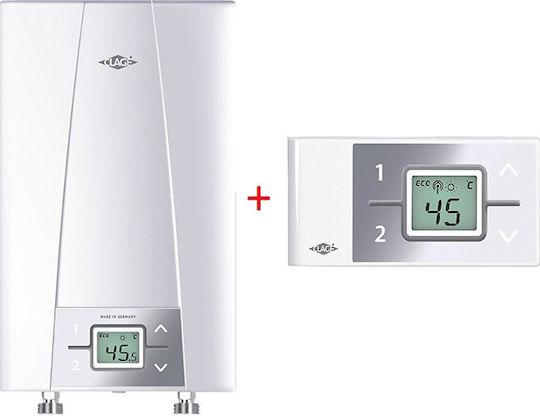 Clage DEX 8/12 + Remote Control Επιτοίχιος Inverter Ταχυθερμοσίφωνας Κεντρικός Μονοφασικός 11.5kW