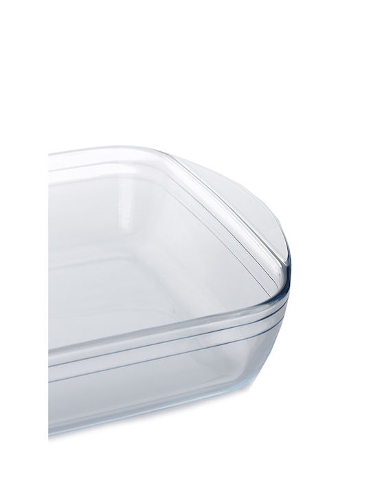 ArteLibre Rechteckig Feuerfestes Geschirr Glas 4500ml 1Stück