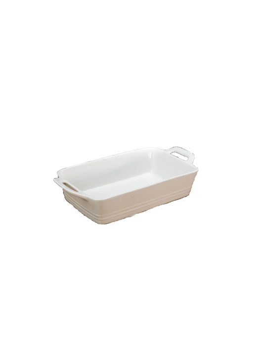 Viosarp Porcelain Rectangular Heat-Resistant Cookware 41x21.5x9cm