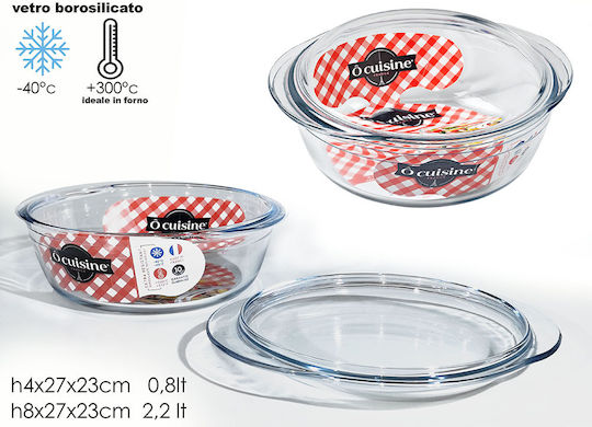 General Trade 972171 Glass Heat-Resistant Cookware