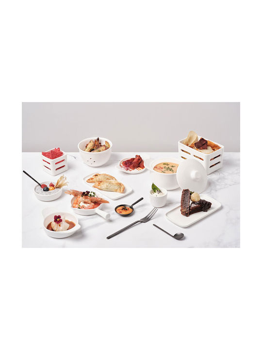 Comas Porcelain Oval Heat-Resistant Cookware 9x13x2cm