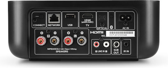 Denon Home Amp Интегриран Hi-Fi усилвател Stereo 125W/4Ω 100W/8Ω Черен