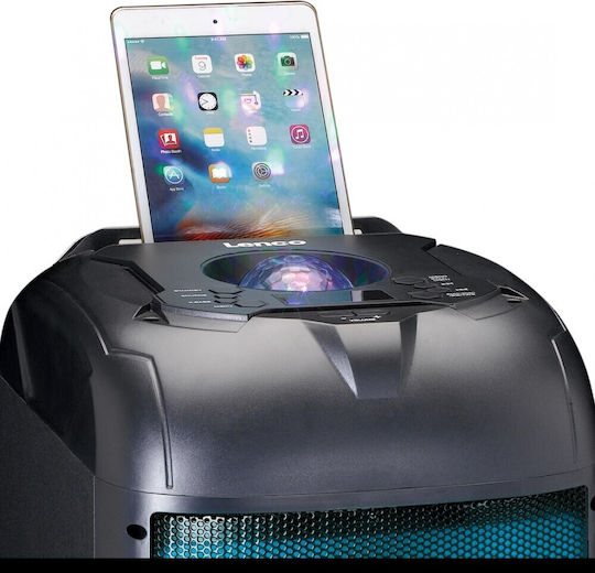 Lenco Аудиосистема 2 PA-260 PA-260 150W с Цифрови медии Player, WiFi и Bluetooth Черен