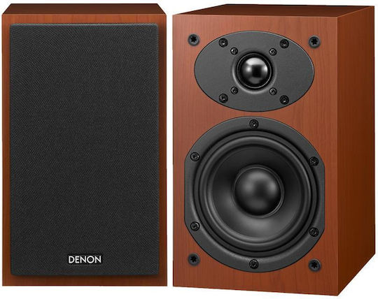 Denon Ηχοσύστημα 2.0 D-M41DAB RCDM41DAB+SCM41 60W με CD / Digital Media Player και Bluetooth Black/Walnut