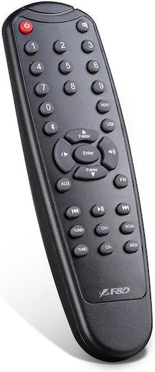 Fenda A180X Αυτοενισχυόμενα Ηχεία με Bluetooth 42W (Ζεύγος) Μαύρα