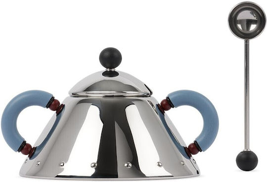 Alessi Шецерница Сервиз Стъклен Прозрачен 1бр