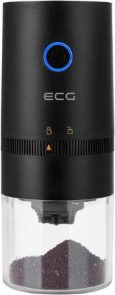 ECG ECG KM 150 Râșniță Electrică De Cafea 13W Cu Capacitatea De Măcinare A Boabelor 30gr Neagră