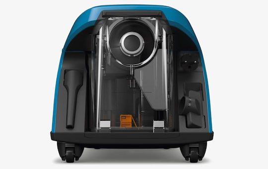 Miele Blizzard CX1 Parquet PowerLine Ηλεκτρική Σκούπα 890W με Κάδο 2lt Technic Azure