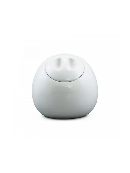 Half Moon Bay Ceramic Cookie Jar White Nightmare Before Christmas - Jack Skellington 17x17x17.8cm