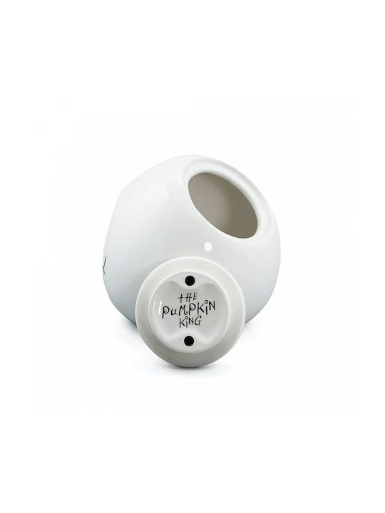 Half Moon Bay Ceramic Cookie Jar White Nightmare Before Christmas - Jack Skellington 17x17x17.8cm