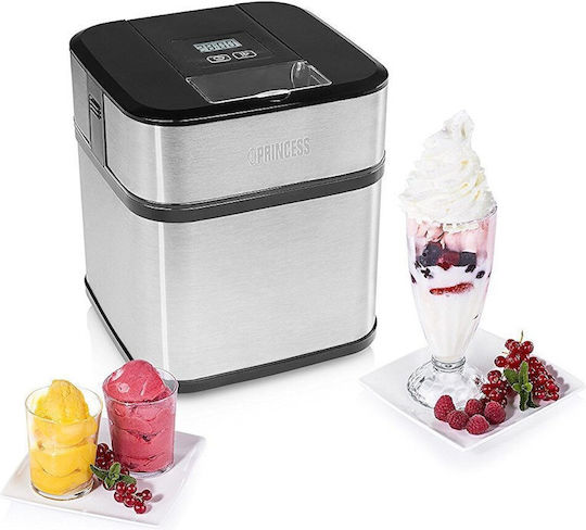 Princess Ice Cream Maker 1.5lt Silver