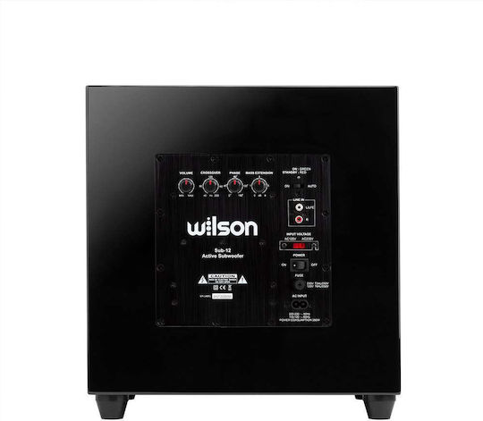 Wilson 4700149 Αυτοενισχυόμενο Subwoofer με Ηχείο 12" 250W Μαύρο
