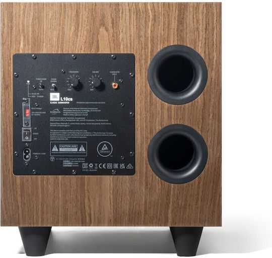 JBL Aktiv Subwoofer mit Lautsprecher 10" 250W Walnuss