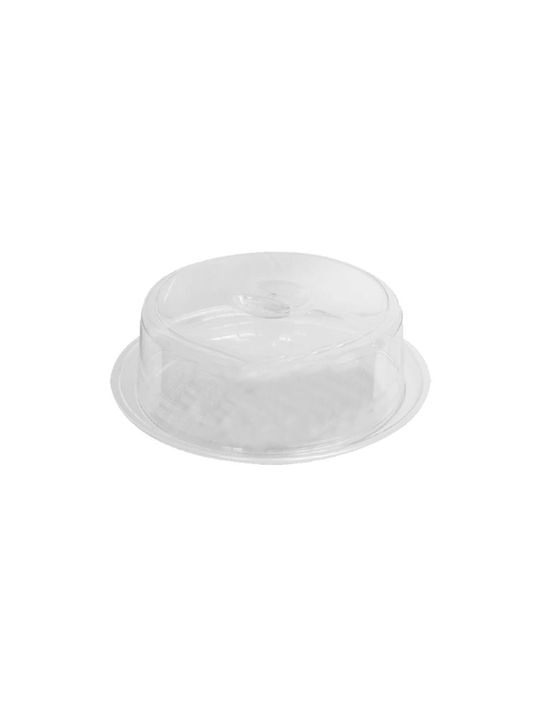 Novatex San Τουρτιέρα Πλαστική με Καπάκι Διάφανη 30x30x10εκ.