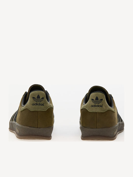 Gazelle Indoor Herren Sneakers Focus Olive / Core Black / Gum5