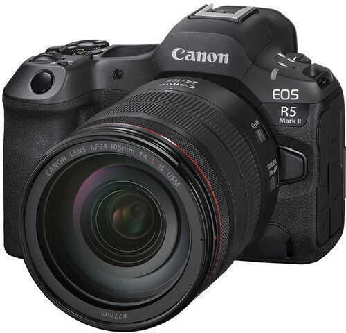 Canon EOS R5 Mark II Mirrorless Φωτογραφική Μηχανή Body Μαύρη