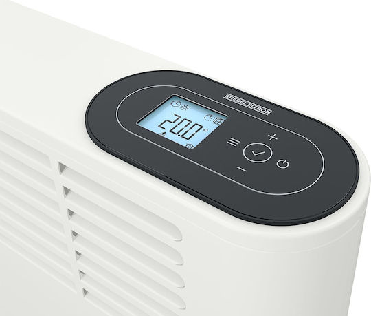 Stiebel Eltron CNS 2500 Plus LCD Konvektorheizung Wand 2500W mit elektronischem Thermostat 89.4x45cm Weiß