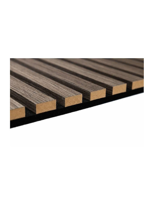 3D Πάνελ Τοίχου από MDF Καφέ