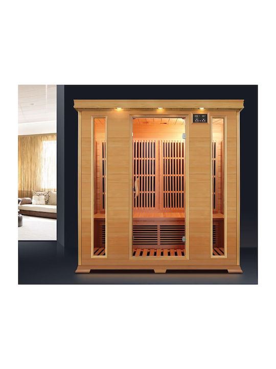 Fujia Indoor Infrared Sauna for 4 Persons L180xD120xH190cm