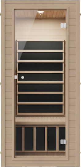 AMILA S-11 Sauna Infrarot für 2 Personen Innenbereich B120xT90xH190cm