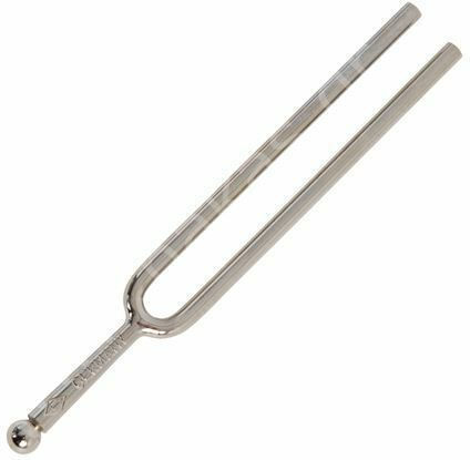 Wittner Tuning Fork Round 10.5cm 440Hz In Silver Colour