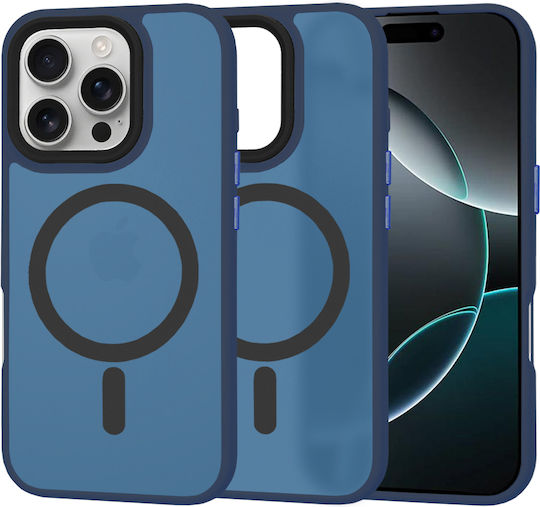 Techsuit Halofrost Back Cover Blue (iPhone 16 Pro)