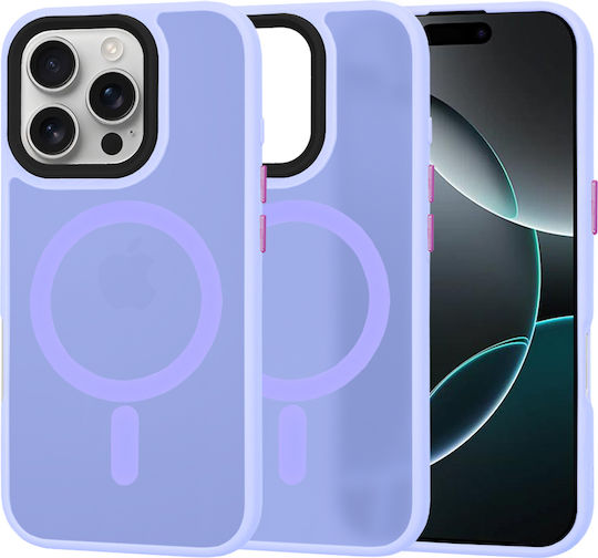 Techsuit Halofrost Back Cover Purple (iPhone 16 Pro)