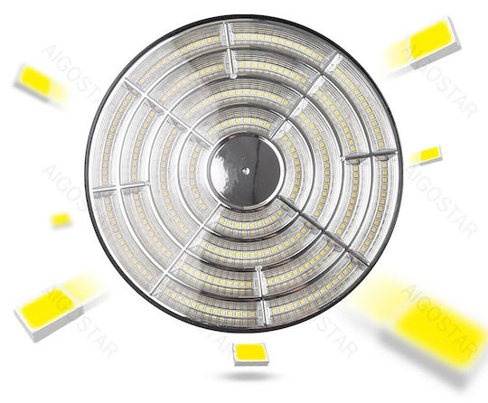 Aigostar Commercial Bell Light 100W Cool White 13000lm Black