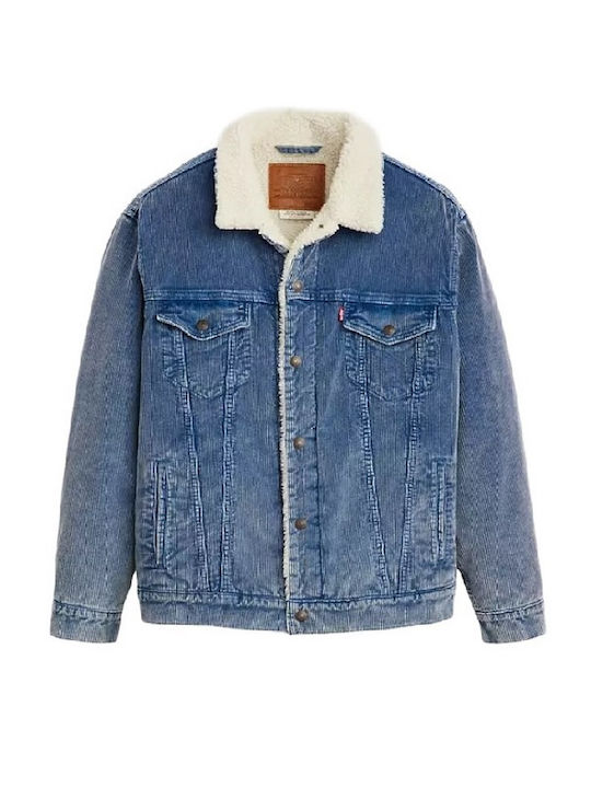 Levi's Sherpa Jacket Blue