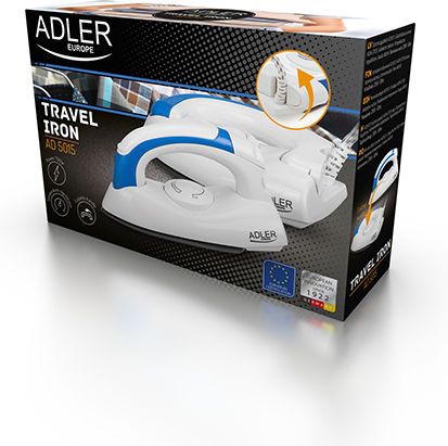 Adler Dry Press Travel Iron 800W