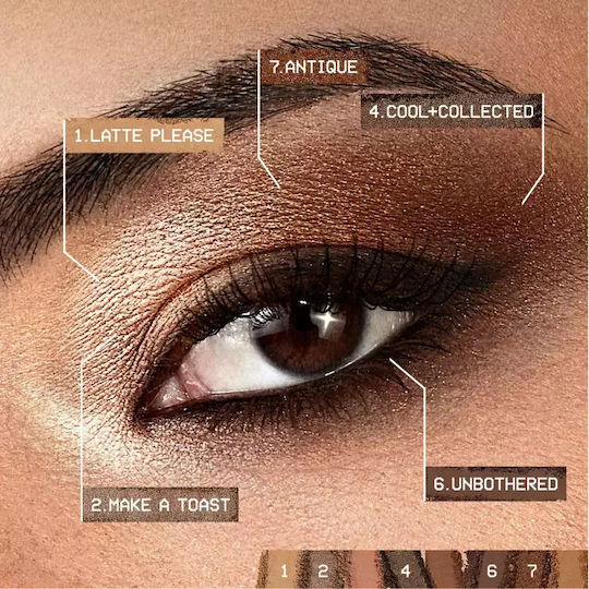 Smashbox Always On Παλέτα με Σκιές Ματιών Matte σε Στερεή Μορφή Cozy Vibes 6.8gr