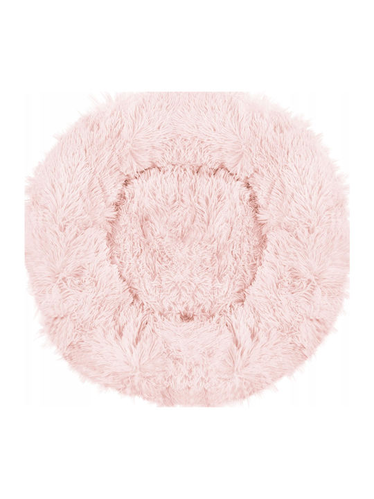 Πουφ Κρεβάτι Σκύλου Light Pink 80εκ.