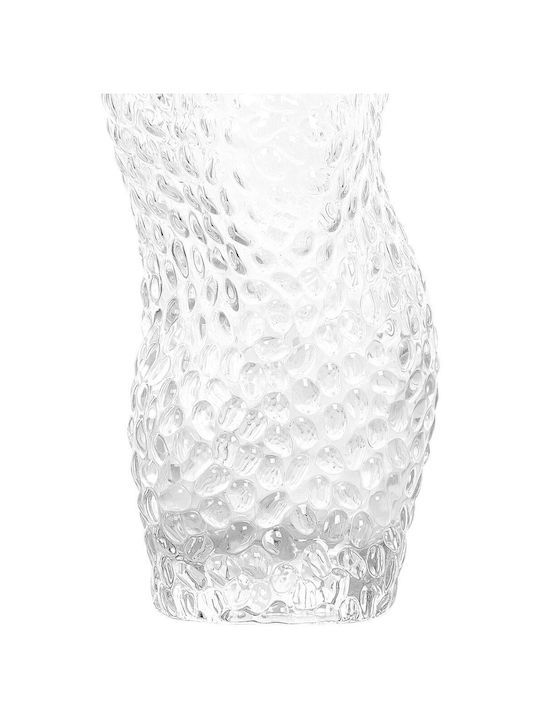 Beliani Decorative Vase Transparent
