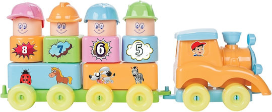 Construction Set Pilsan My First Train 33 Pieces