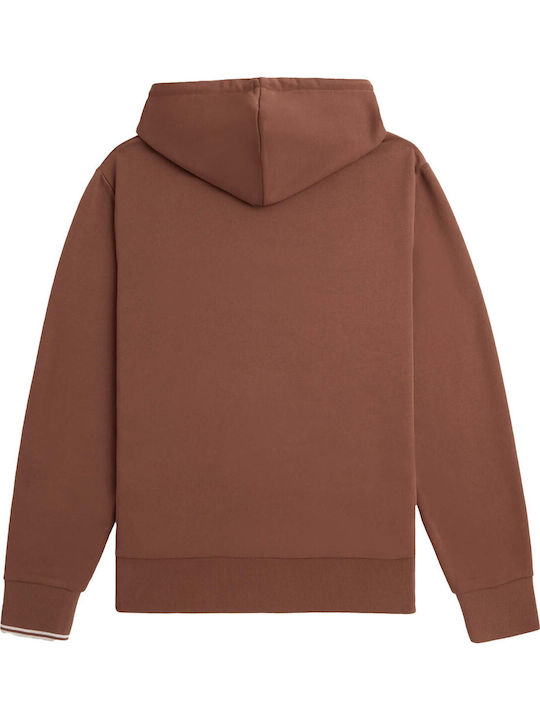 Sweatshirt mit Kapuze Braun