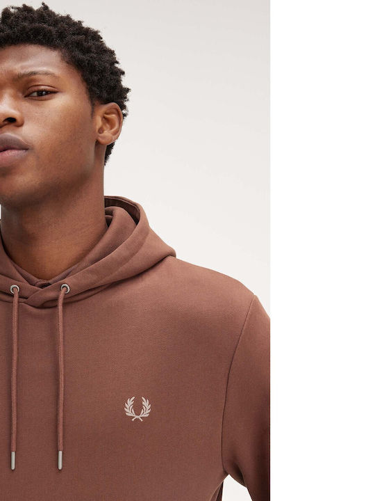 Sweatshirt mit Kapuze Braun