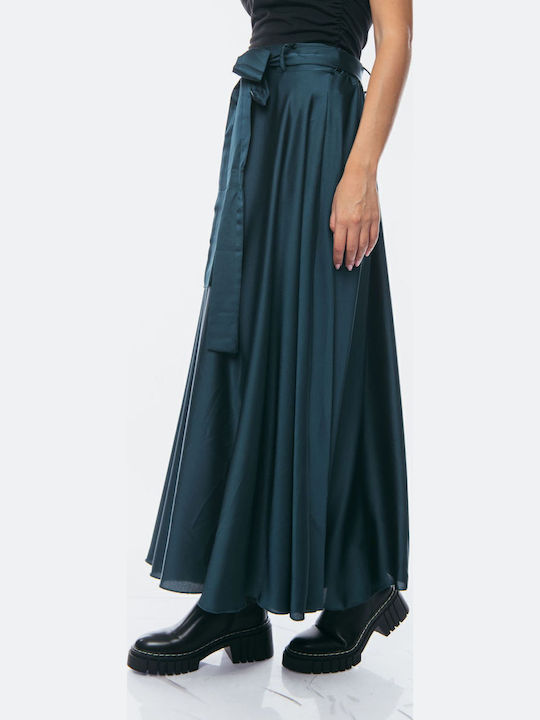 Satin,σατεν Rock Petrol (Item J062)