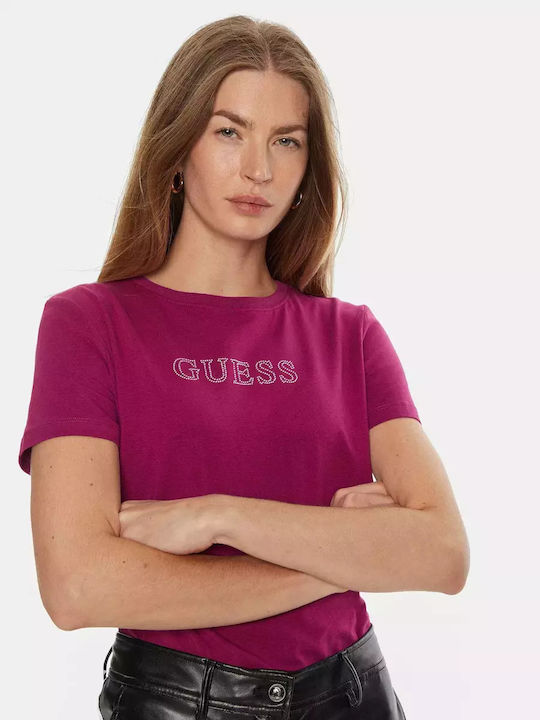 Guess J1314 T-Shirt Fierce Purple V3BI11J1314-FIPR