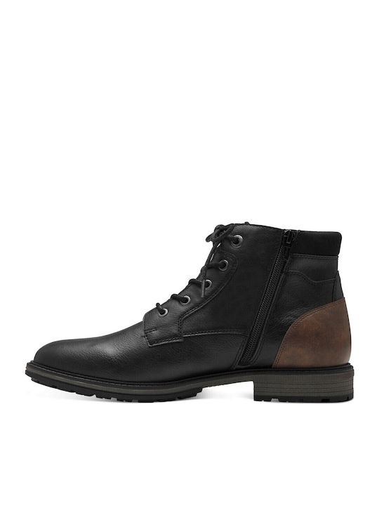 Black Men's Boots Anatomical